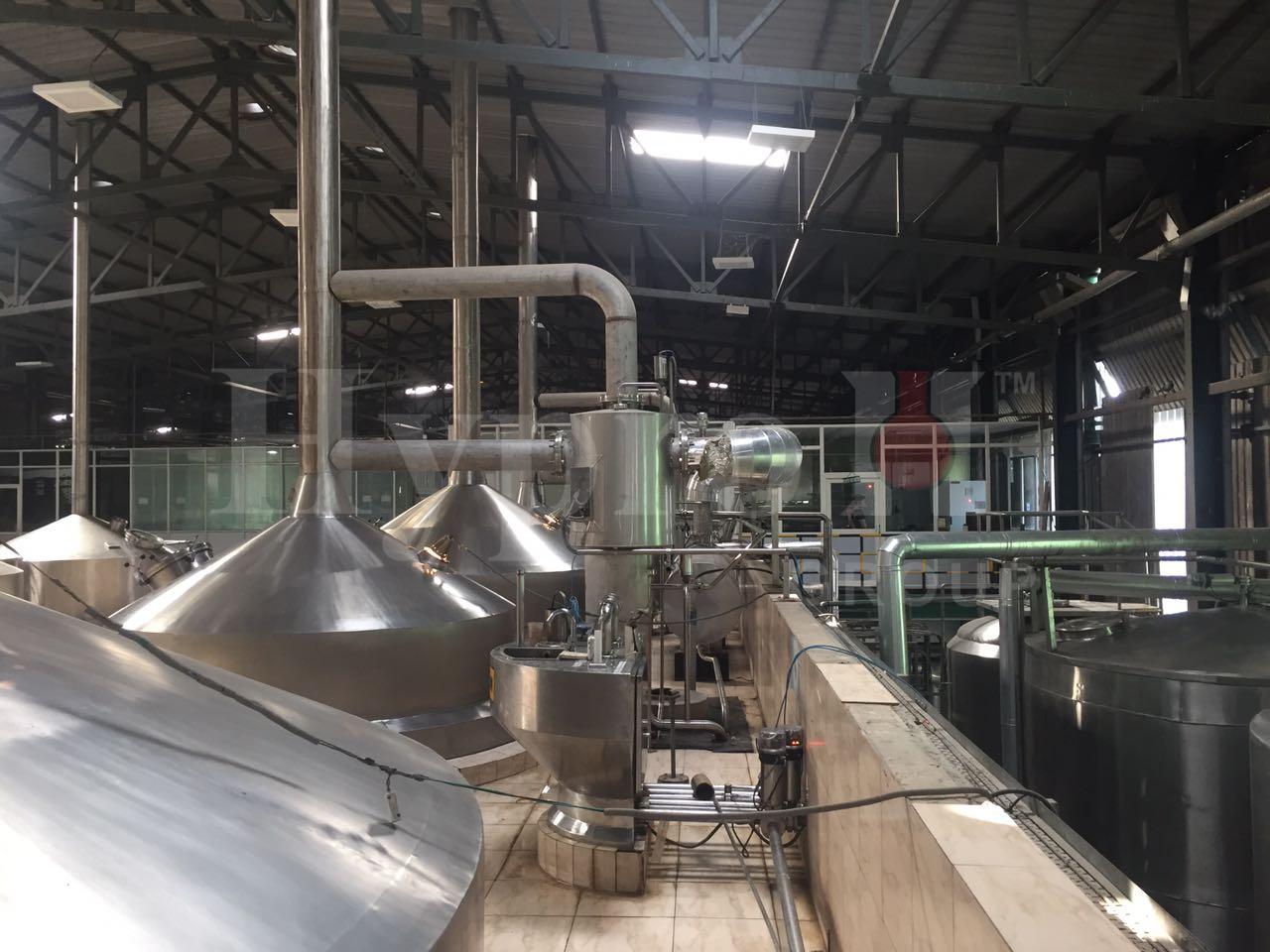 Industrial Brewhouse Setup