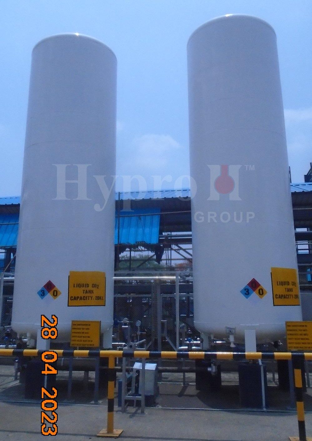 Alkyl Amines Storage Tank