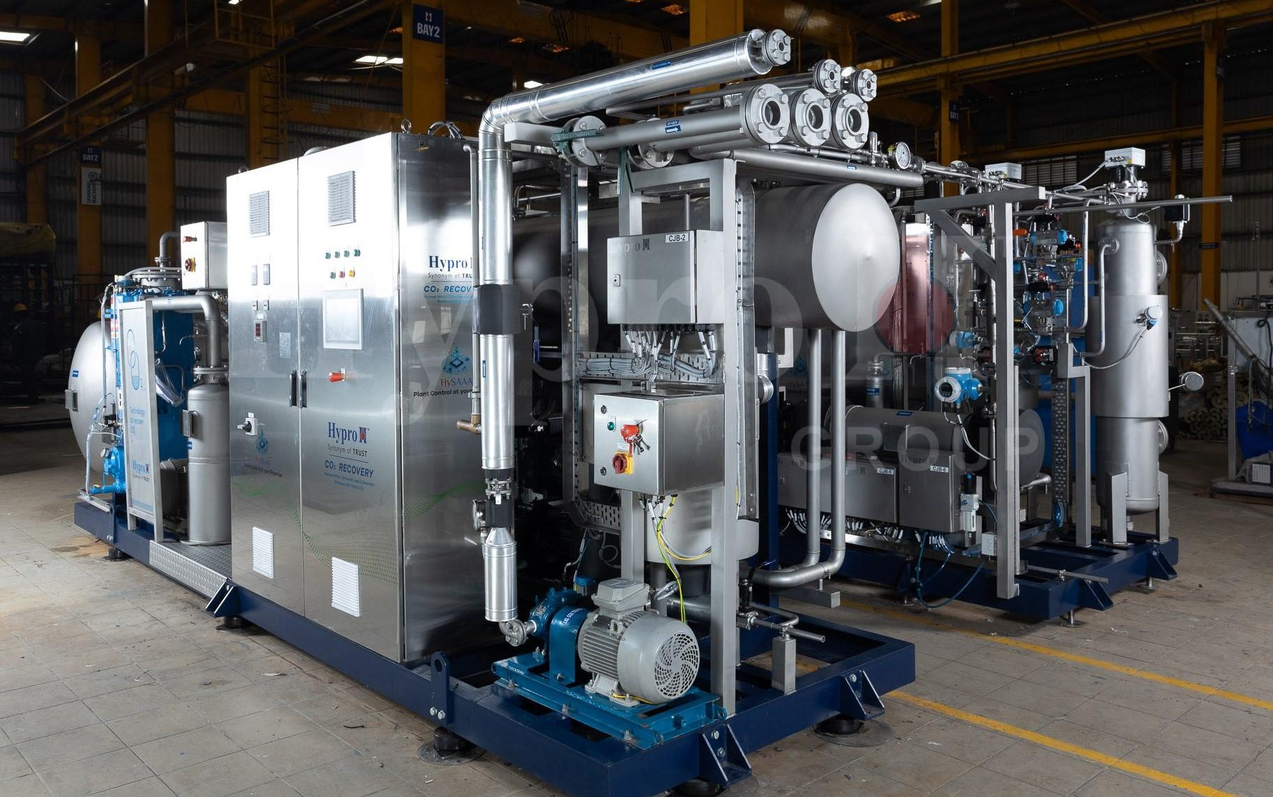 Advanced CO2 recovery technology for Biogas efficiency. CO2 recovery from biogas