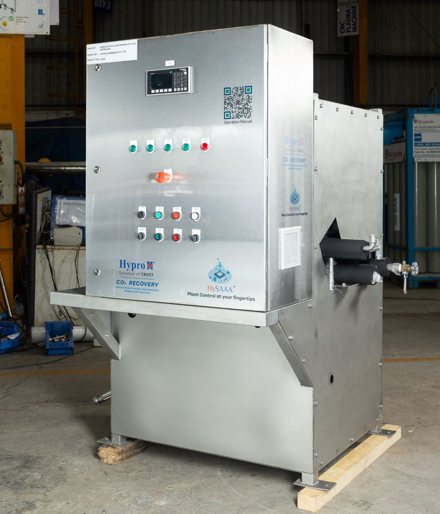 CO2 filling station