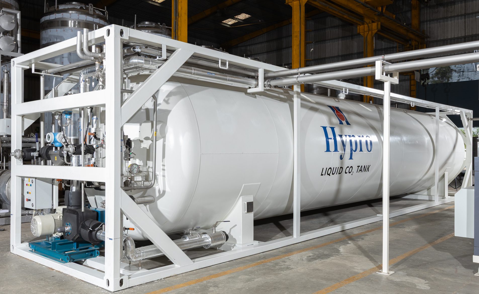 ISO Liquid CO2 storage tank