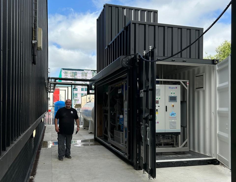 CO2 Recovery Plant, SSV Verdant, UK