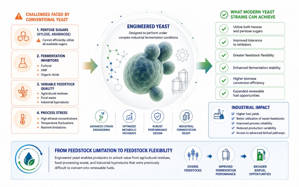 engineered yeast